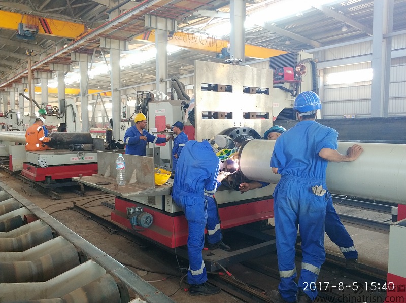 管道预制快速组对器(图4) 管道预制快速组对器